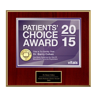 Vitals Patients Choice Award